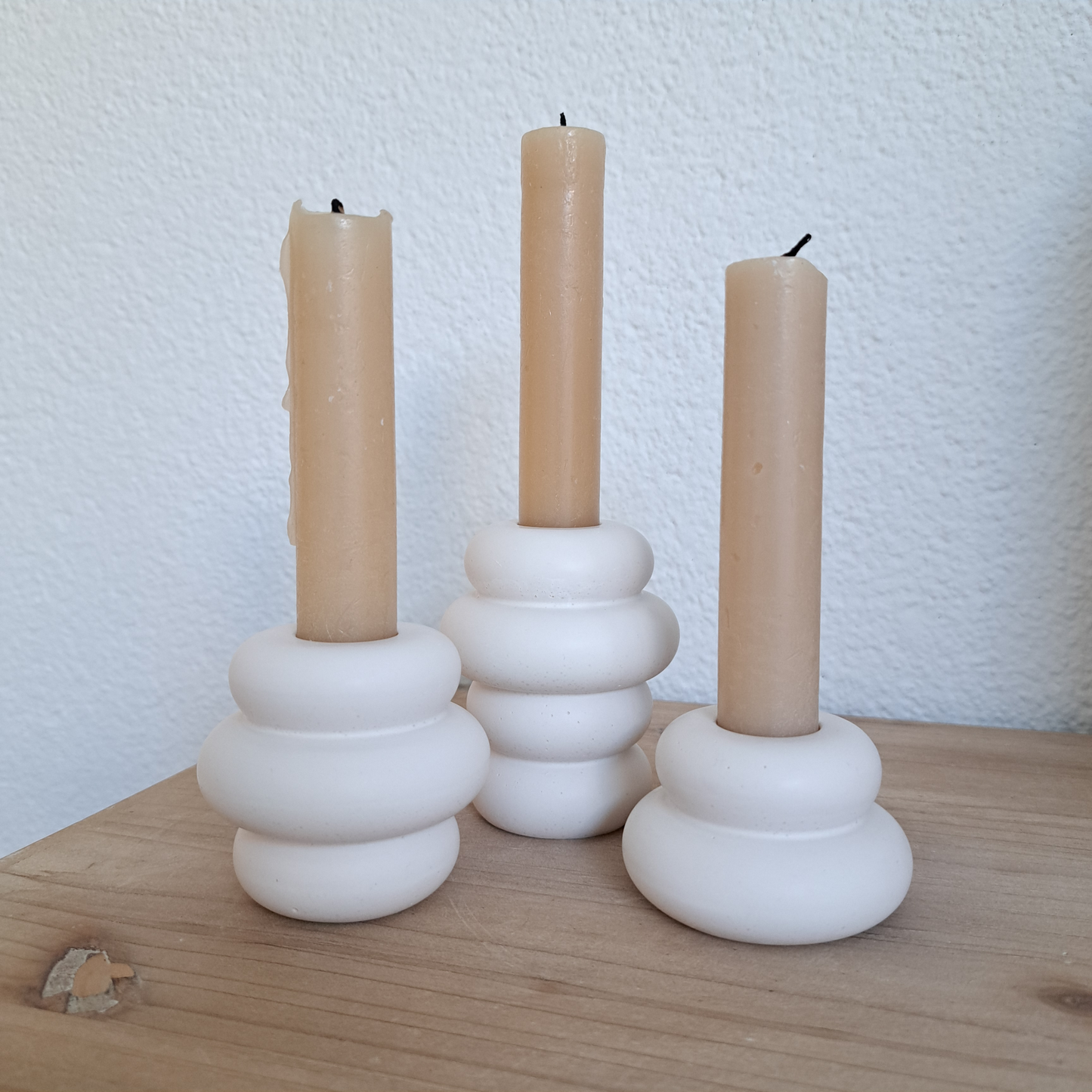 Kaarsenstandaard set Swirl