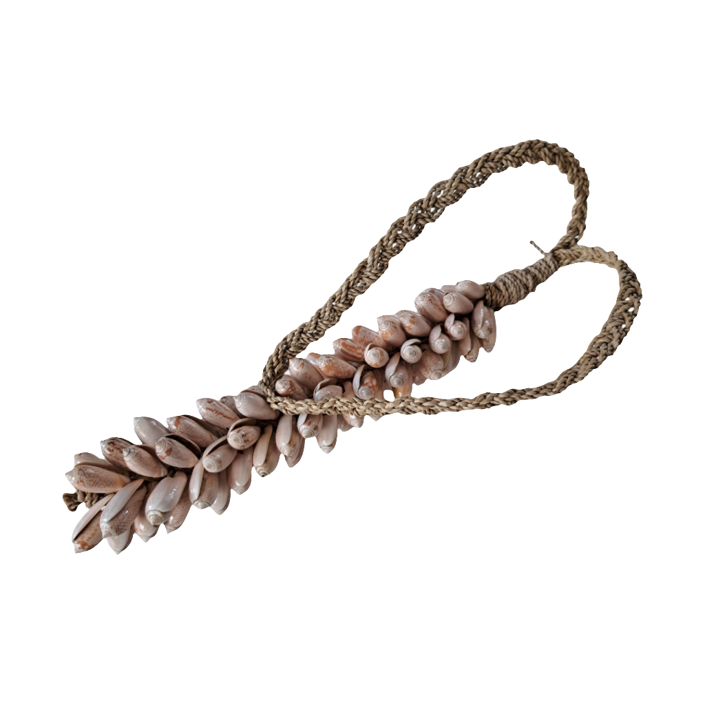 Schelpenketting bruin